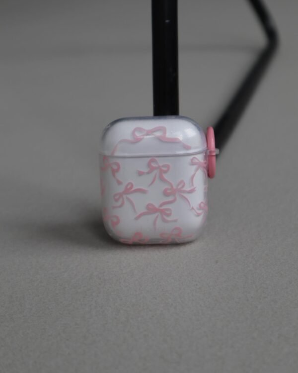 Pink Bow AirPods Case