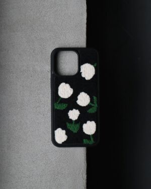 Plush Embroidery iPhone case