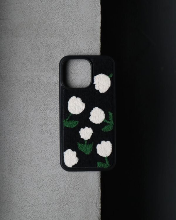 Plush Embroidery iPhone case