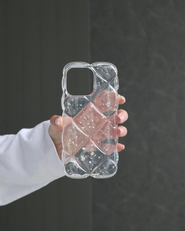 3D quilted iPhone case