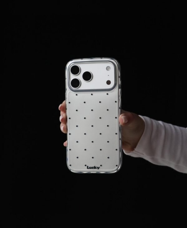 Polka dots iPhone case