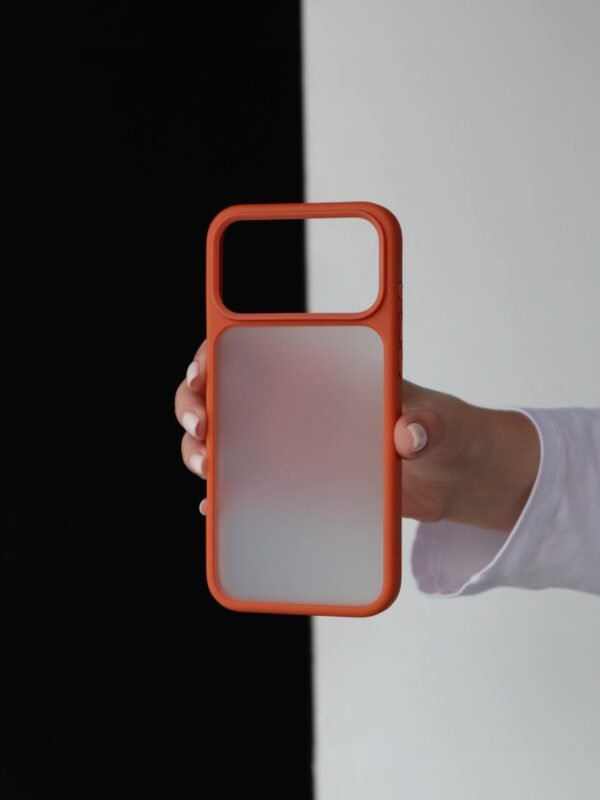Orange iPhone case