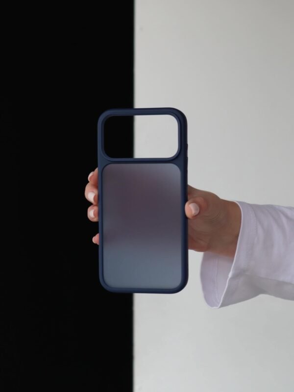 Blue iPhone case