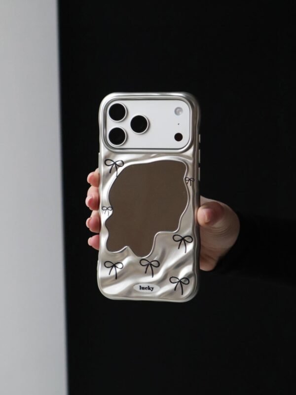 Flowy mirror iPhone case