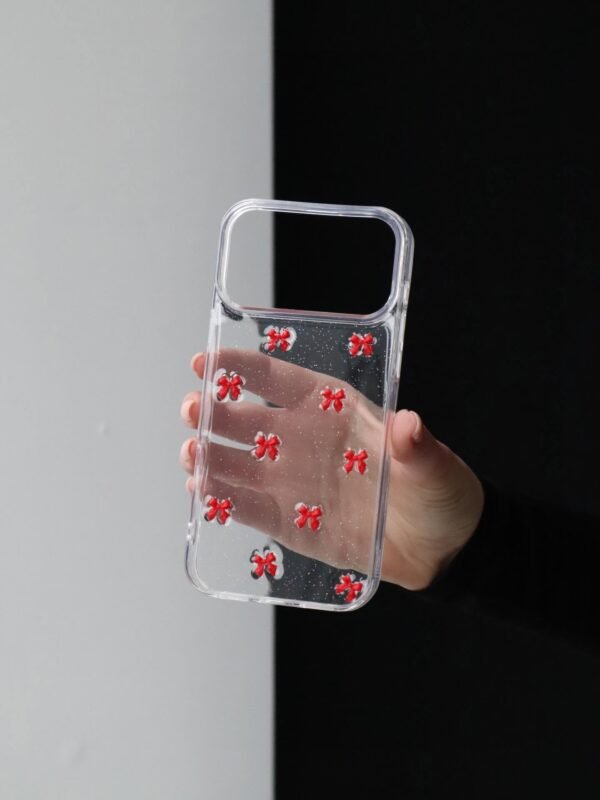 Red Bows Dot iPhone case