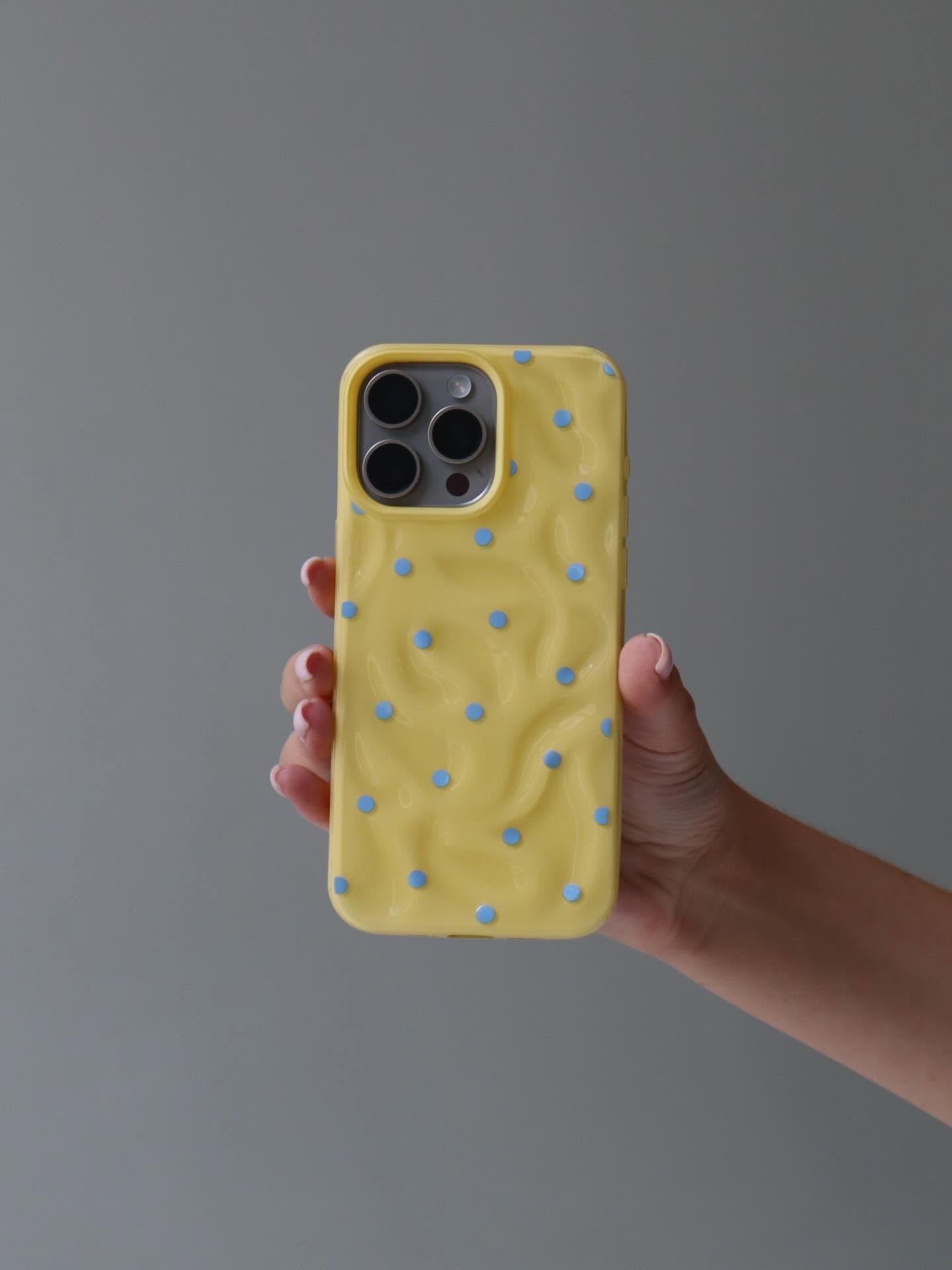 Polka dots iPhone case