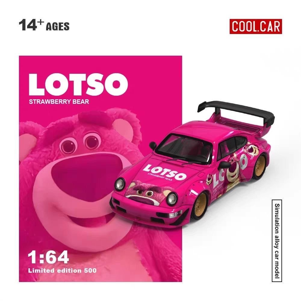 Cool Car 1:64 Porsche 964 LotsoLivery (3 Versions)