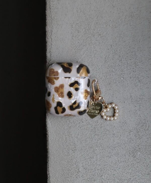 Leopard-Print AirPods Case