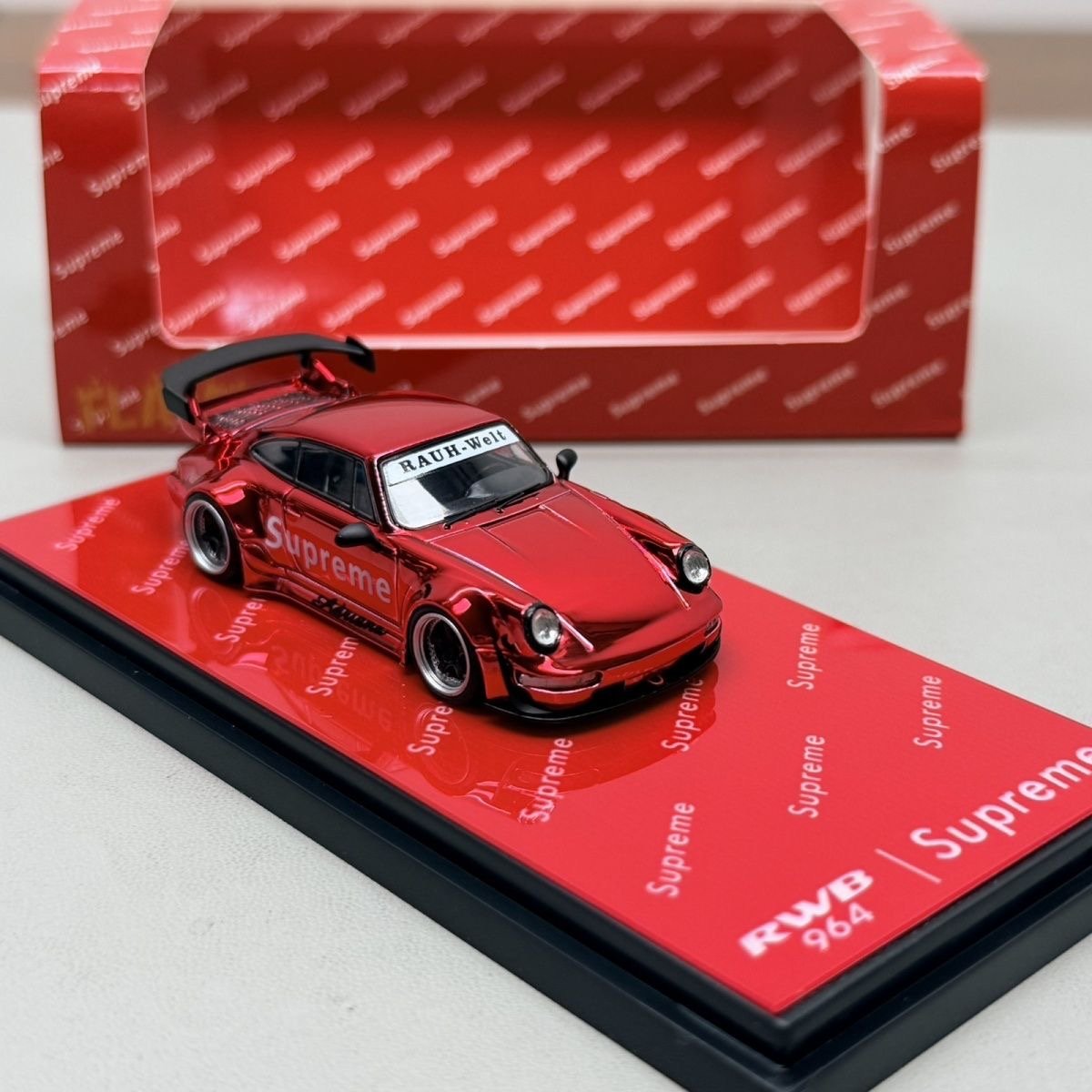 1:64 scale diecast model of a Porsche RWB 964