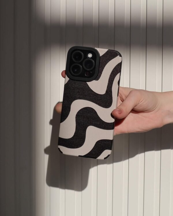 Zebra stripe iPhone case