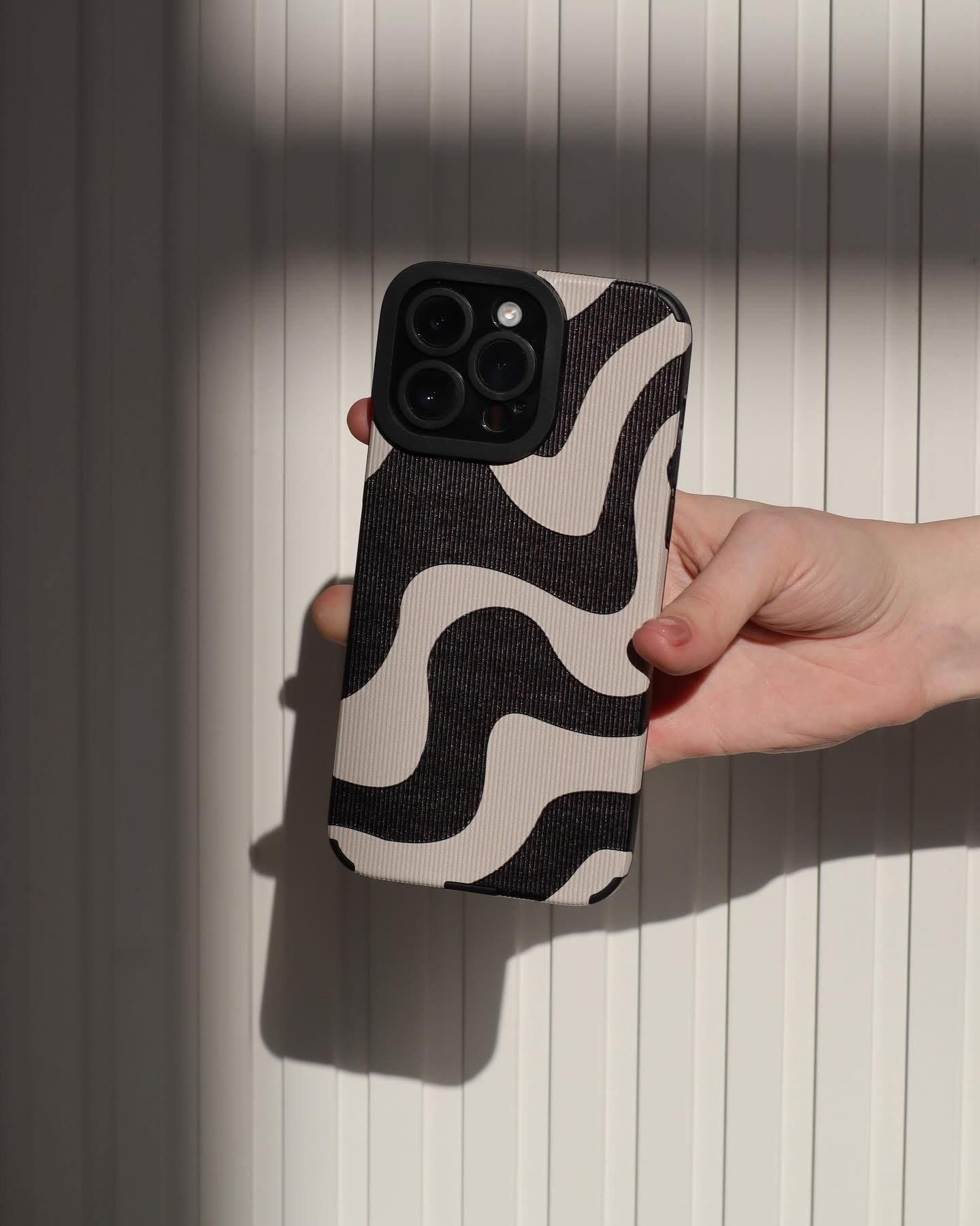 Zebra stripe iPhone case