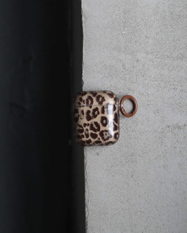 Leopard Print AirPods Case