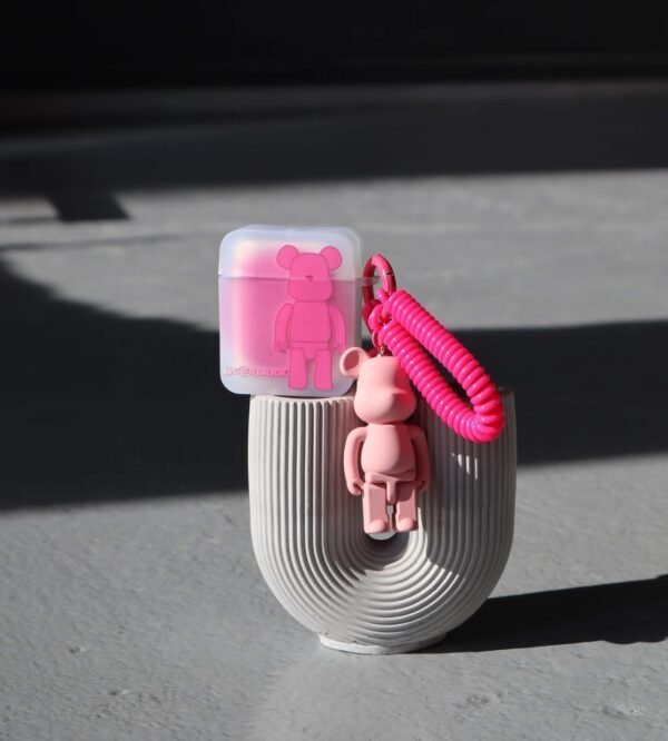Bear-Shaped keychain AirPods Case