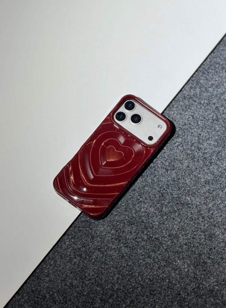 3D Love Heart iPhone case