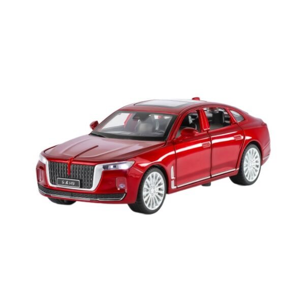 red 1:24 or 1:32 scale die-cast metal Hongqi H9 model car