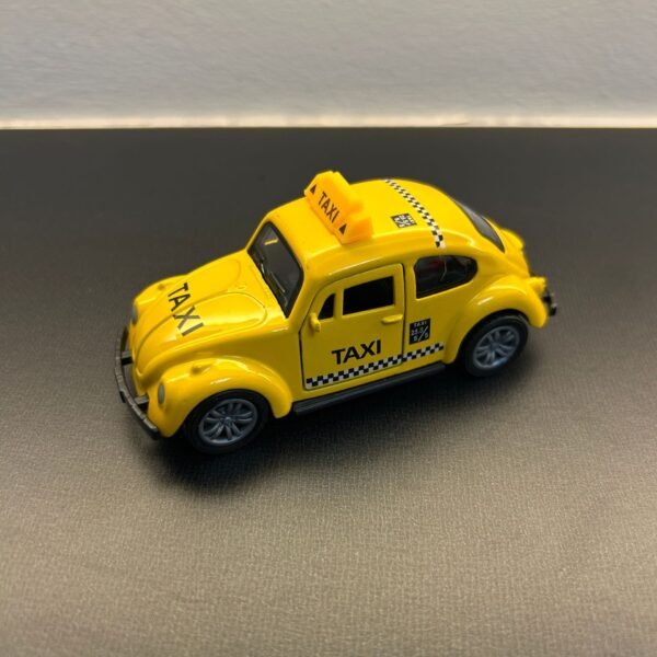 Taxi Car Model Mini Simulation Pull-Back