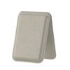 Gray Color Leather MagSafe Card Holder