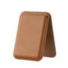 Coffee Color Leather MagSafe Card Holder