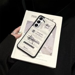 White Puffer Case Samsung