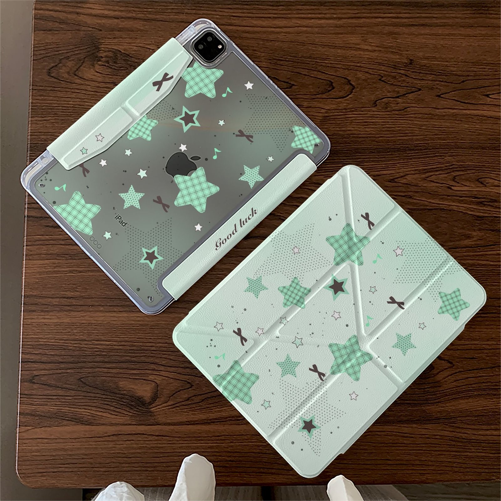 iPad Green Star Cover