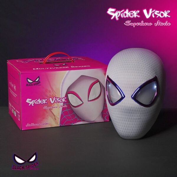 Spiderman Pink Glow Eye Premium Mask