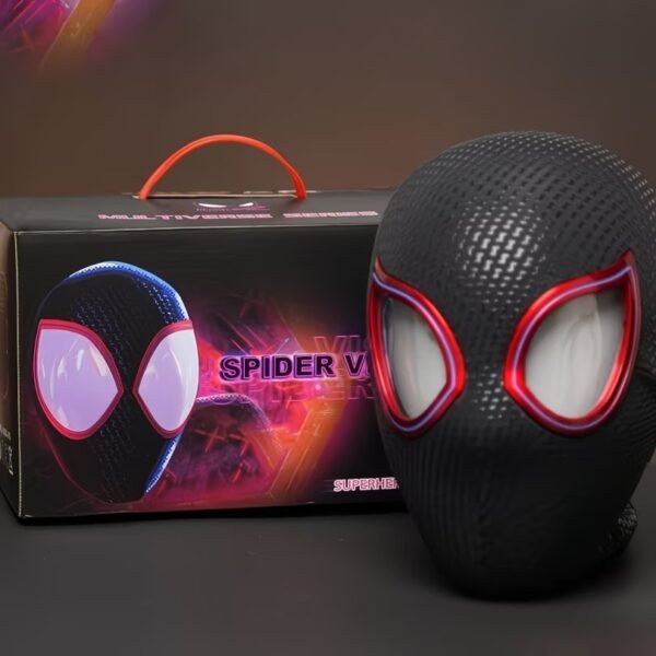 Spiderman Black Glow Eye Premium Mask