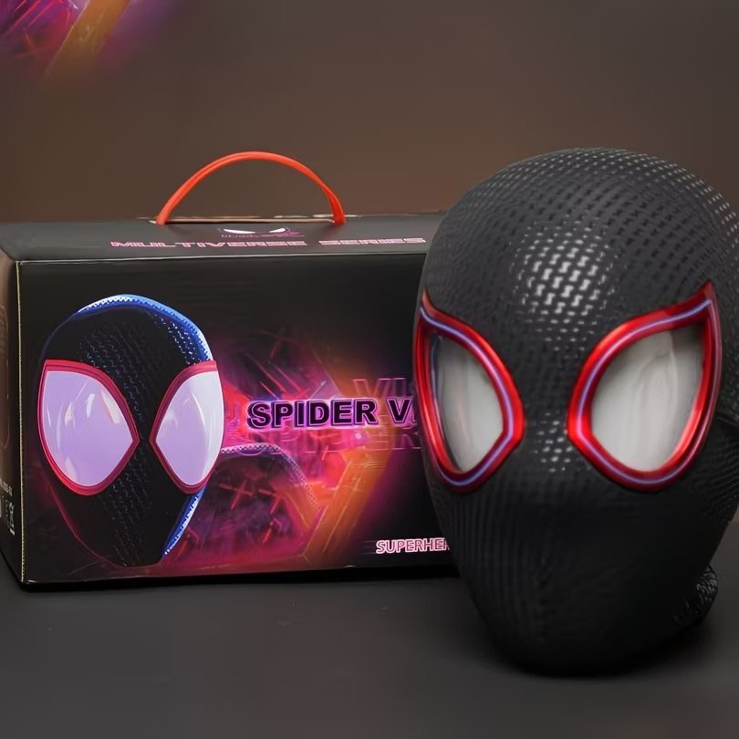 Spiderman Black Glow Eye Premium Mask