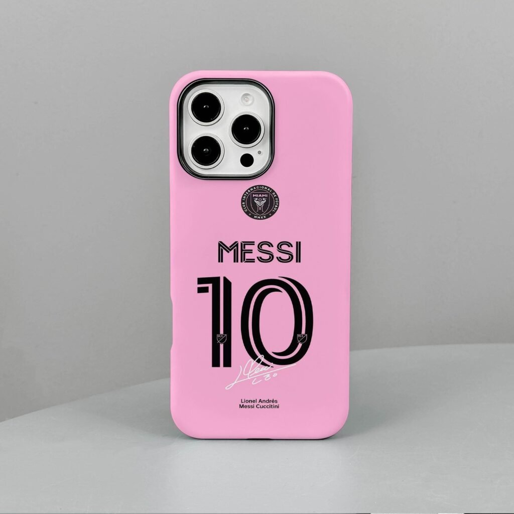 Messi Pink iPhone case