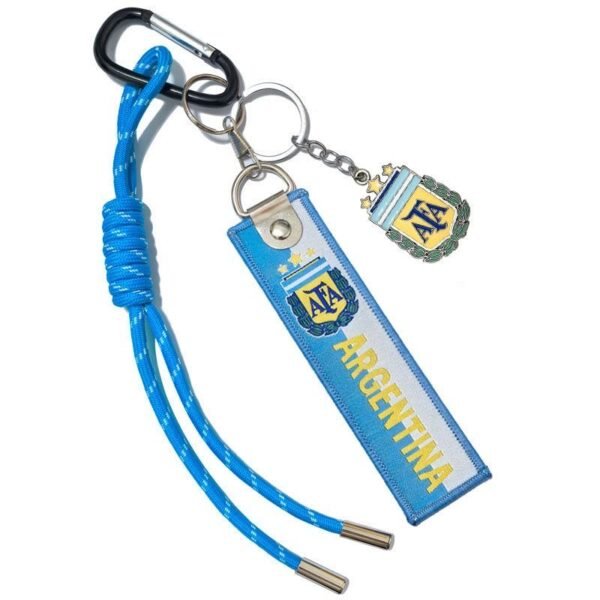 Argentina World Cup keychain