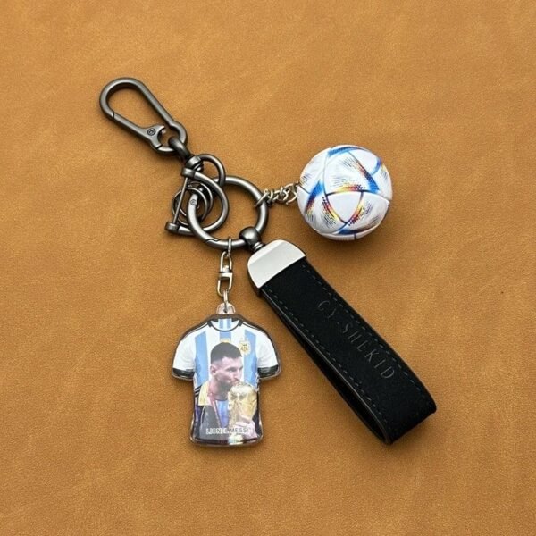 Messi World Cup keychain