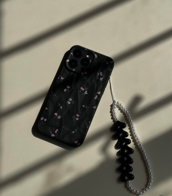 Flower Wrist Strap iPhone Case