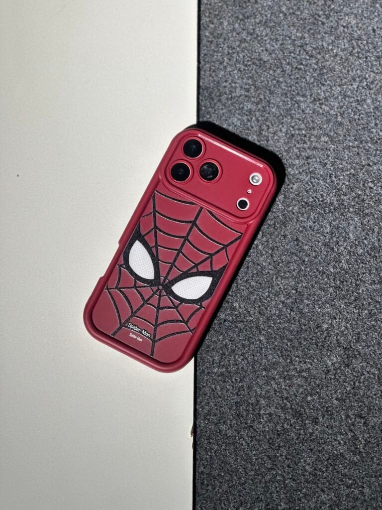 Red Marvel Spider-Man Iphone Case