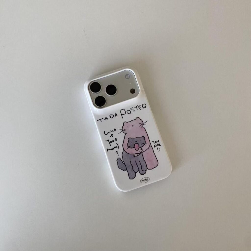 Tada Poster iPhone Case