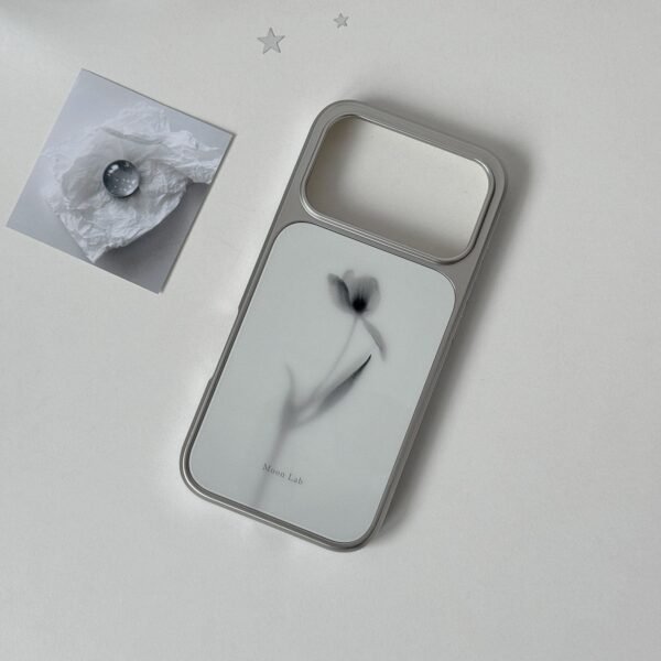 Silver Bumper iPhone Case