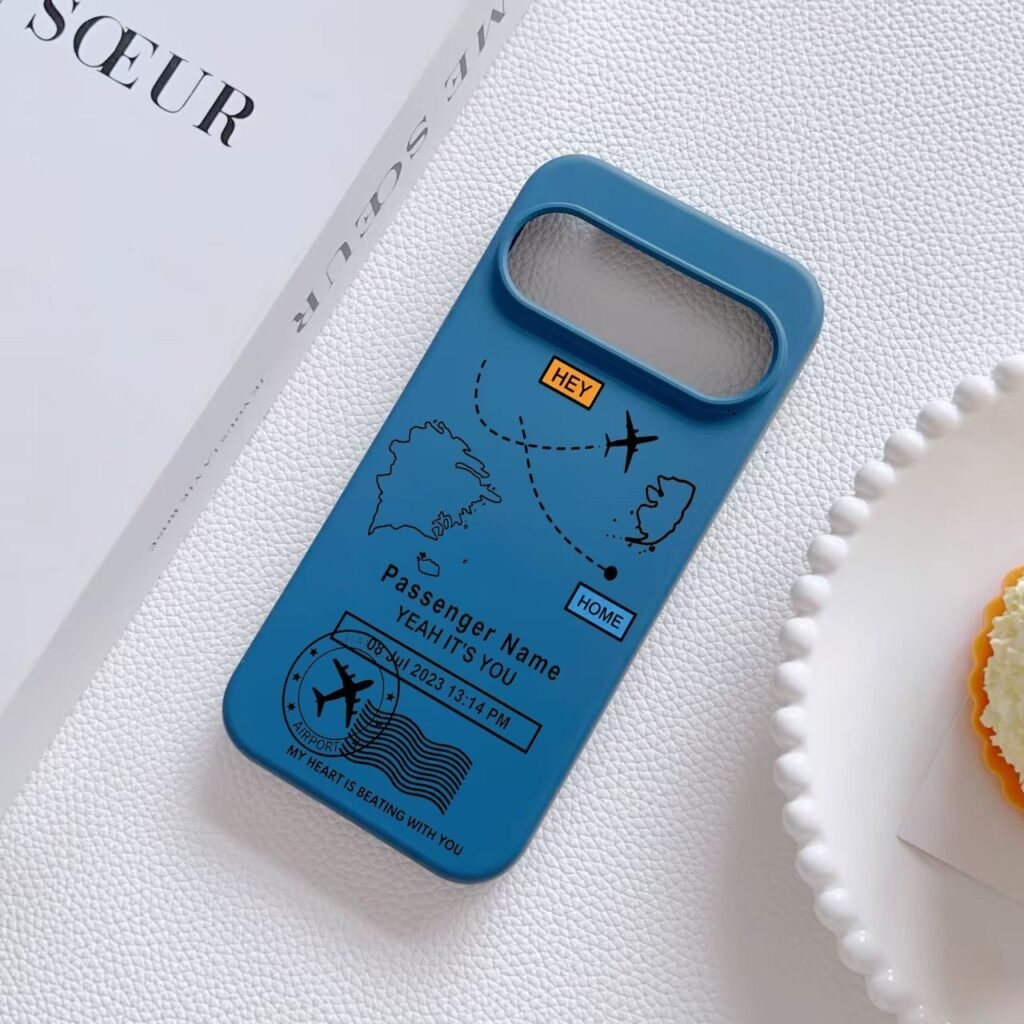 Travel-Themed Pixel Case