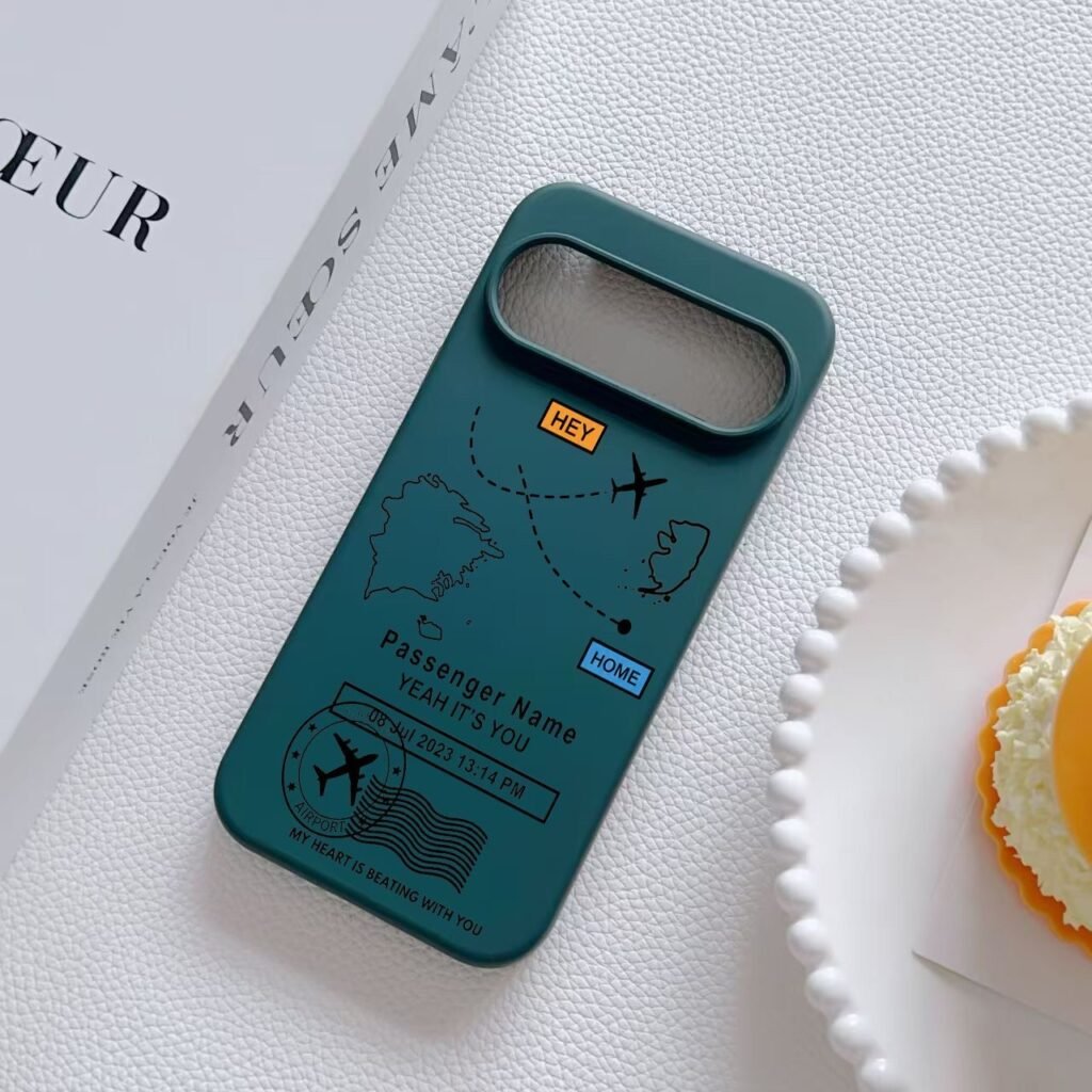 Travel-Themed Pixel Case