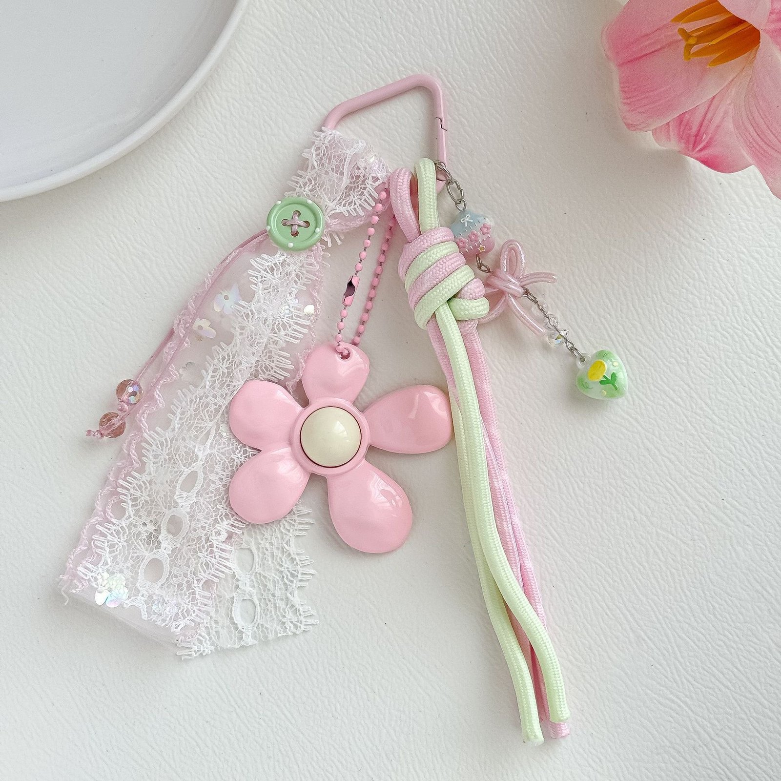Pink-And-white Charm
