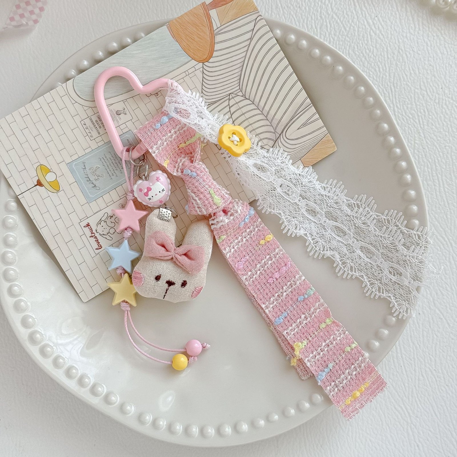 Pink-And-white Charm