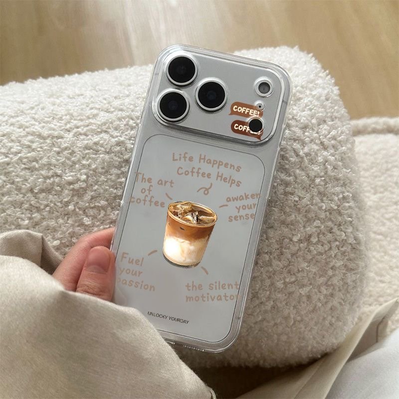 Coffee-Themed iPhone Case