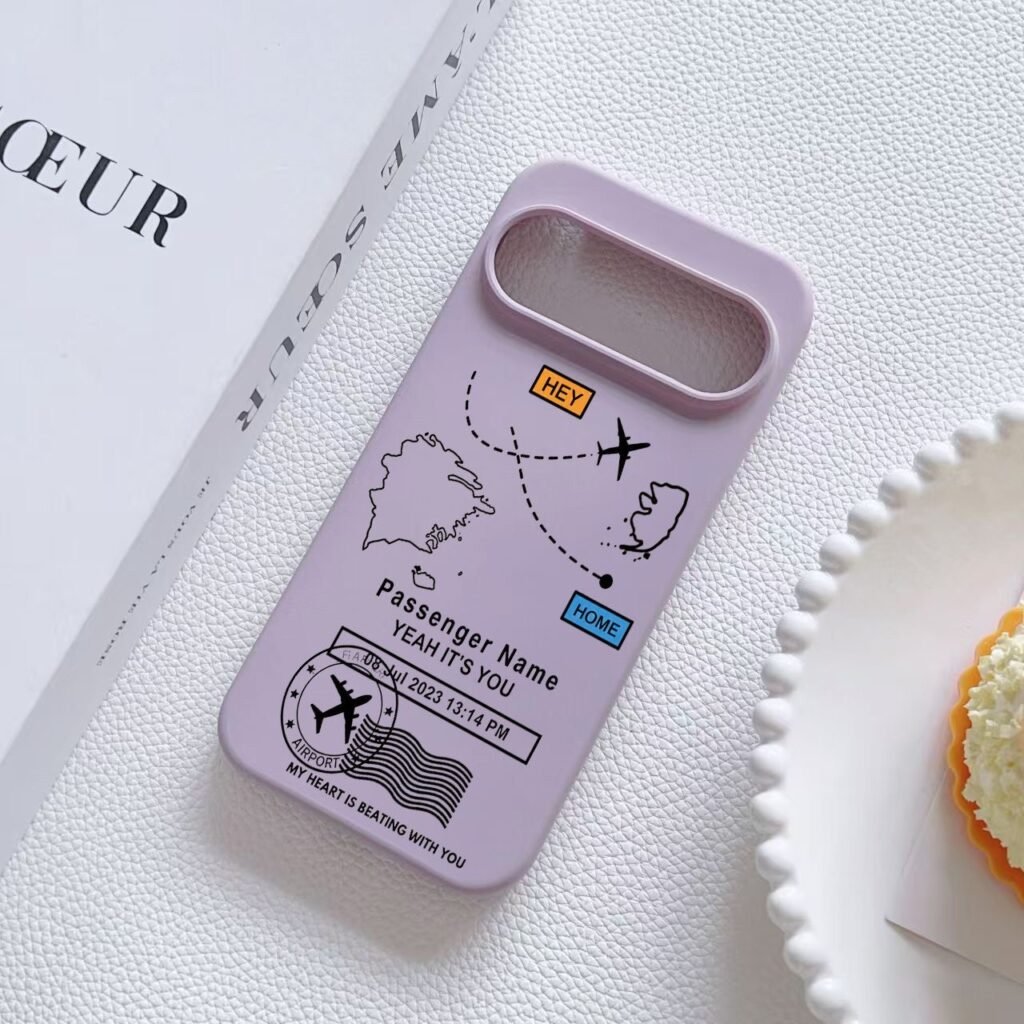 Travel-Themed Pixel Case
