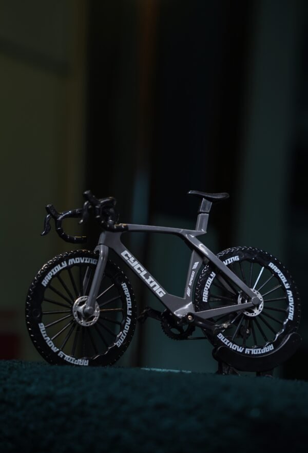 Miniature Diecast Racing Bicycle