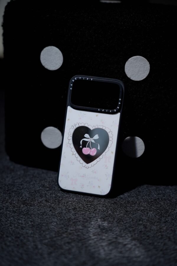 CASETiFY Cherry Heart iPhone Case