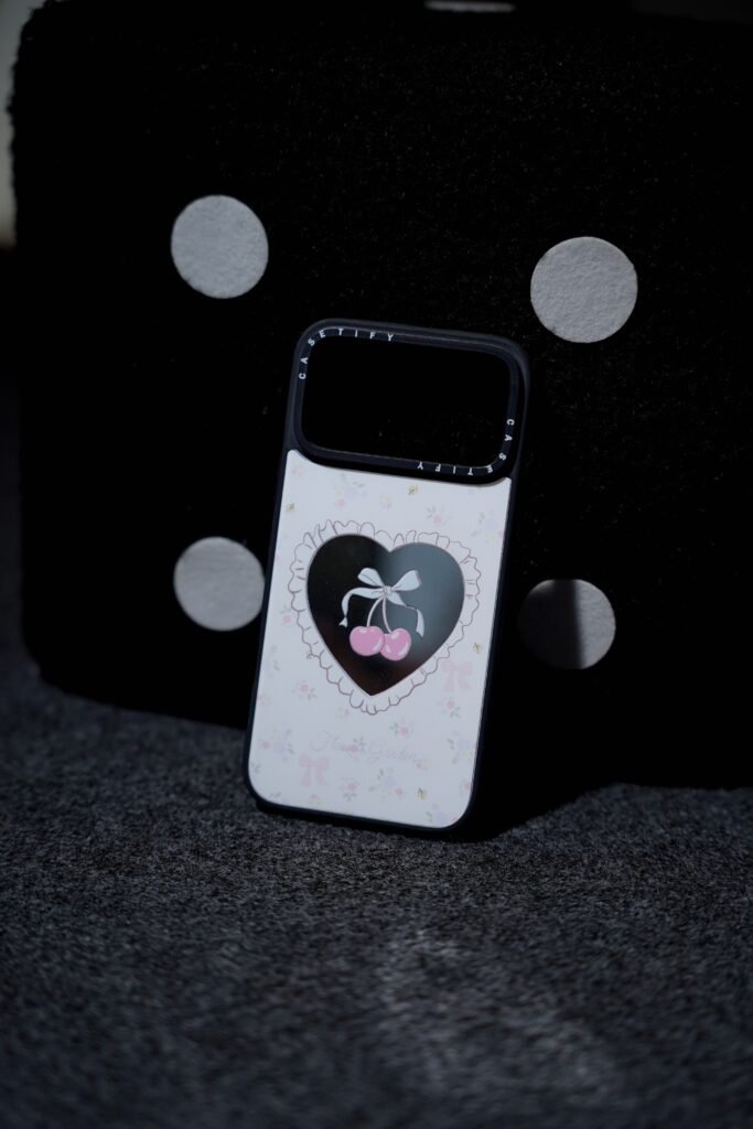 CASETiFY Cherry Heart iPhone Case